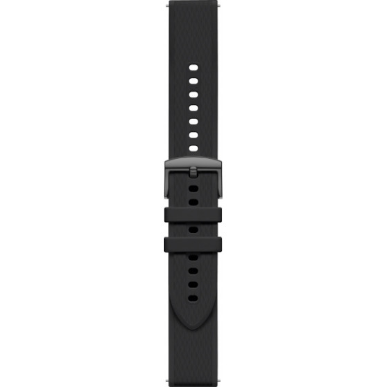 OnePlus Silicone Strap For Watch 3 43mm, Black - (5491100457)