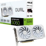 Asus Vga DUAL-RTX5060-O8G-WHITE, 8GB, GDDR7 - (90YV0N15-M0NA00)