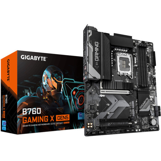 Gigabyte Motherboard B760 Gaming X GEN5 DDR5, 1700, Atx - (9MB76GX55-00-G10)