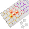 White Shark Mechanical Keyboard GK-002211V2 Us Red Switch WAKIZASHI-2 White - (WAKIZASHI-2-US-W-RED.SW)