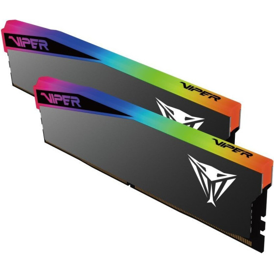 Patriot Viper Rgb Elite 5 Ultra 96GB DDR5 6400MT/s / Dimm / CL39 / Xmp 3.0 / 1,4V / Kit 2x 48GB - (VEUR596G6432K)