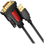 Axagon Active Converter from USB-A (2.0) To RS-232 / / Cip Prolific / 1,5m - (ADS-1PSN)