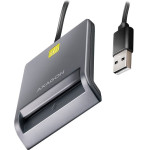 Axagon Contact Smart Cards USB-A (eCitizen) / Smart Card / Usb 2.0 / 1,3m - (CRE-SM3T)