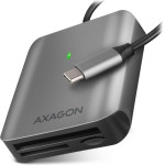 Axagon External Memory Card Reader microSD/SD/Cf / USB-C 3.2 Gen 1 / UHS-Ii / Aluminum Body - (CRE-S3C)