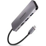 Axagon Hub USB-C / Usb 3.2 Gen1 / 1x USB-C / 2x USB-A / 1x Hdmi / microSD/Sd / 100W Pd / 0,2m - (HMC-5)