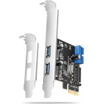 Axagon Pcie Pro 2x Usb Typ-A / 2x Usb Interni / Usb 5GBps / Sp & Lp - (PCEU-232RS)