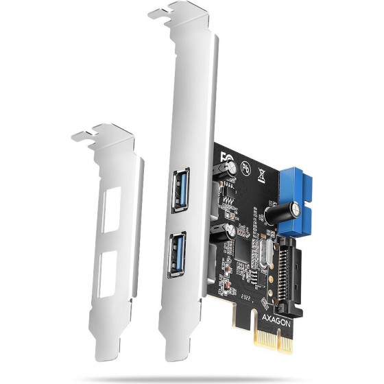 Axagon Pcie Pro 2x Usb Typ-A / 2x Usb Interni / Usb 5GBps / Sp & Lp - (PCEU-232RS)