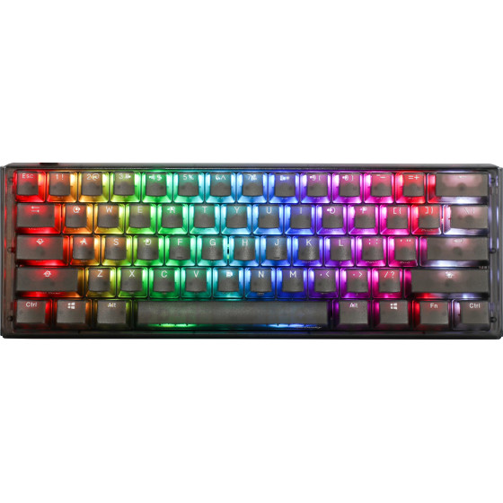 Ducky Professional Gaming Mechanical Keyboard One 3 Mini Aura Black - Cherry MX RGB Brown [Tactile] - (DKON2161ST-BUSPDABAAAC1)
