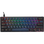 Ducky Professional Gaming Mechanical Keyboard One 3 Pro Mini Nazca Line - 8K, Cherry MX2A RGB Speed Silver - (DKON2361ST-CPUSPTCHNAZ001)