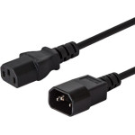 SAVIO power cable Black 1.2 m C14 coupler C13 coupler - (CL-99)