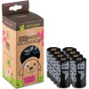 Starch Bag STARCHBAG BIO compostable poop bags black - 8x15 pcs