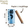 Starch Bag STARCHBAG BIO compostable poop bags black - 8x15 pcs