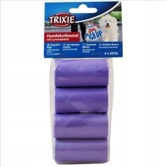 TRIXIE Doggy Pick Up - Droppings bags - 4x20 - (TX-22839)