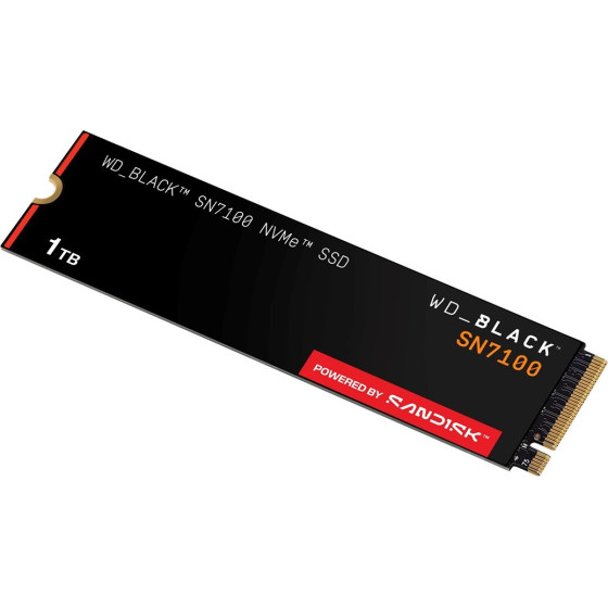 Western Digital Black SN7100 1 TB M.2 PCI Express 4.0 NVMe - (WDS100T4X0E-00CJA0)