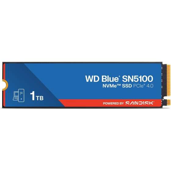 Western Digital 1TB WD Blue(R) SN5100 NVMe SSD - (WDS100T5B0E-00CPE0)