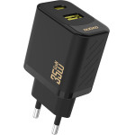 Dudao A27 Max 35W GaN Wall Charger - Black - (A27MAX_Black)