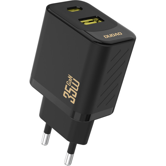 Dudao A27 Max 35W GaN Wall Charger - Black - (A27MAX_Black)