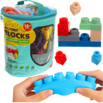 Iso Trade Rubber blocks - sensory 30 pieces 26576 - (18541-0)