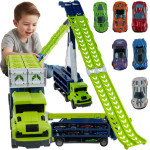 Iso Trade Truck - slide with 6 cars 26527 - (18518-0)