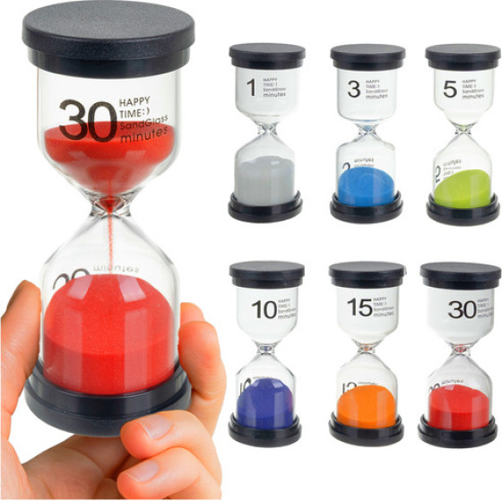 Kruzzel Hourglasses - set 25676 - (18462-0)