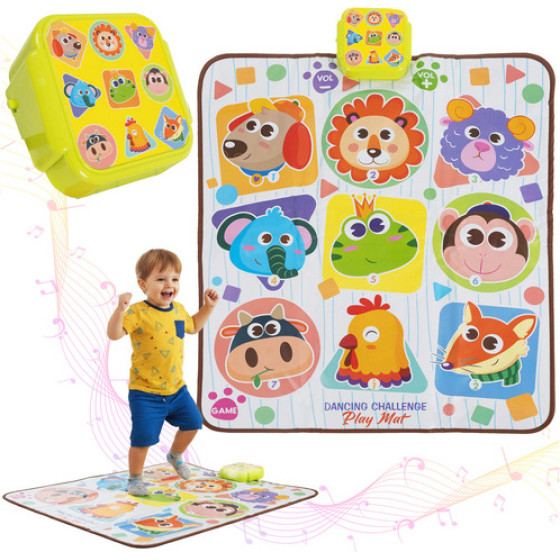 Kruzzel Interactive dance mat 82 x 65cm - (18517-0)