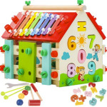 Kruzzel Wooden educational house 22564 - (17019-0)