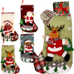Repest Christmas socks - decorative 4 pcs Ruhhy 26467 - (18532-0)