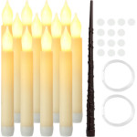 Ruhhy LED candles 12 pcs 26177 - (18417-0)