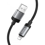 Hoco USB-A to Lightning Cable X117, 18W, 2.4A, 1m, Black