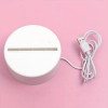 EXTRALINK 3D Broken Hearts Night Light Home, Optical Illusion For Bedroom Usb - (EX.24107)