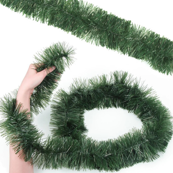 EXTRALINK Christmas Garland, Decorative Chain 5m - (EX.73493)