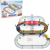 EXTRALINK Electric Train Track King Kids, With Locomotive And Battery-Powered Car - (EX.39838)