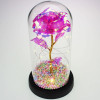 EXTRALINK Eternal Rose In Glass Home, Pink Led Light - (EX.24183)