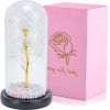 EXTRALINK Eternal Rose In Glass Home, White Led Light - (EX.24176)