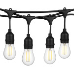 EXTRALINK Garden String Lights, 10m Chain With 10 Bulbs - (EX.27689)