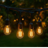 EXTRALINK Garden String Lights, 10m Chain With 10 Bulbs - (EX.27689)