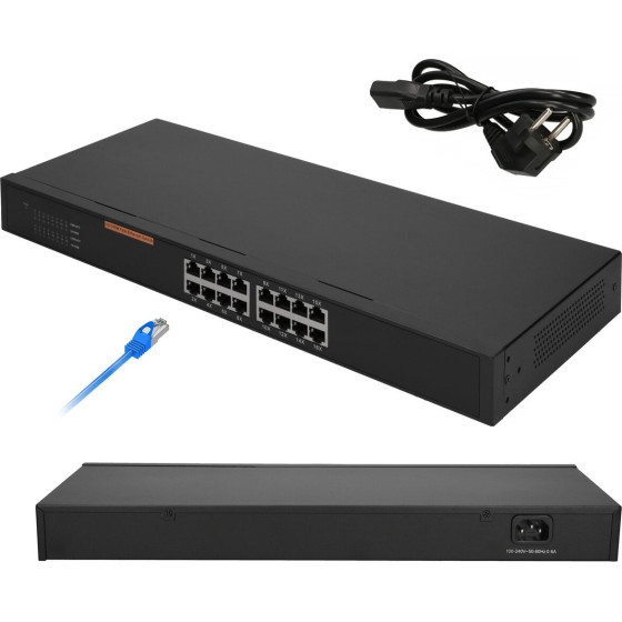 EXTRALINK Hexon | Switch | 16x 10/100/Mb/s, Desktop - (EX.12233)