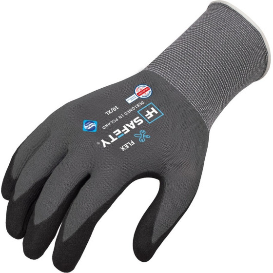 EXTRALINK Hf Safety Flex Protective Gloves 1 Pair, Size 10/Xl - (EX.36608)