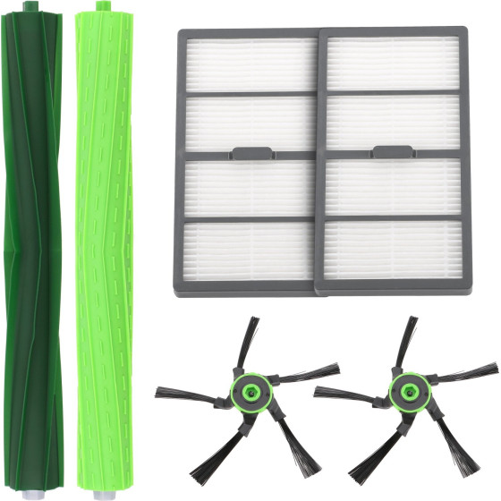 EXTRALINK Irobot Roomba S9, S9+ Vacuum Cleaner Parts Kit - Brushes, Rollers, Filters - (EX.23070)