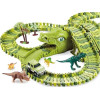EXTRALINK Large Racing Track, Dino Park Toys, Car, Dinosaur, Dinosaur Park, XXL, 240 Pieces - (EX.24220)