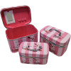 EXTRALINK Lifestyle Women's Cosmetic Bag Organizer 3-in-1 Makeup Case 245 - (EX.37827)