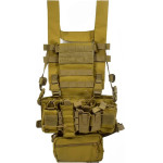 EXTRALINK Military Tactical Vest Molle Protective Airsoft Asg MIL-1122 - (EX.37001)