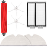 EXTRALINK Replacement Parts Set For Roborock Vacuum Cleaners: Brushes, Rollers, Filters, And Mops For Q7 Max Plus + T8 - (EX.23063)