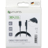 4smarts Cable Connect Cable USB-C 5A 1m do Microsoft Surface black - (468683)