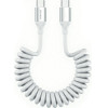 4smarts Cable spiral USB-C do USB-C 240W white - (541601)