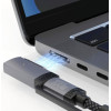 4smarts Cable USB-C Explorer ComboCord 100W 2m z adapter MagSafe black - (541305)