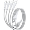 4smarts Cable USB-C/USB-A 4w1 1.2m white - (541024)