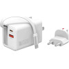 4smarts Wall Charger Flex Jojo 65W GaN 2xUSB-C + USB-A white - (541065)