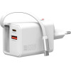 4smarts Wall Charger Flex Jojo 65W GaN 2xUSB-C + USB-A white - (541065)