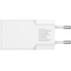4smarts Wall Charger PDPlug Slim Duos 20W GaN USB-C+USB-A + USB-C cable 1.5m white - (541509)